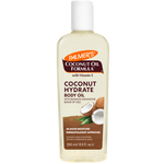 Coconut Hydrate Body Oil bottle with Vitamin E, 250 ml size.