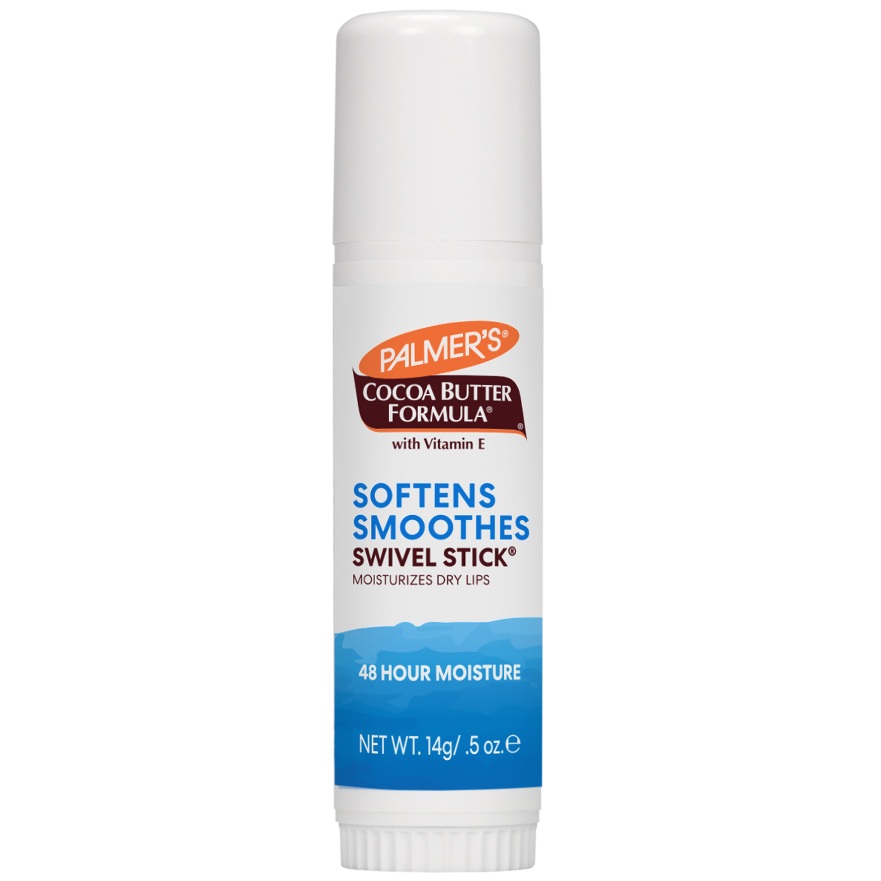 Palmer’s Cocoa Butter Swivel Stick lip balm tube.