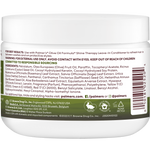 Palmer’s Olive Oil Gro Therapy hair treatment back label instructions.