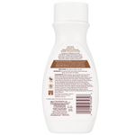 Back of Coconut Hydrate Body Lotion bottle with claims and ingredients.