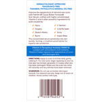Palmer’s® Scar Serum package detailing features and application instructions.