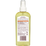 Soothing Oil for Dry, Itchy Skin back label with benefits.