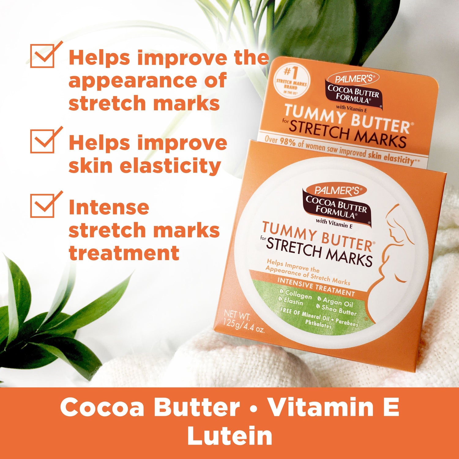 Cocoa Butter Tummy Butter for Pregnancy Stretch Marks