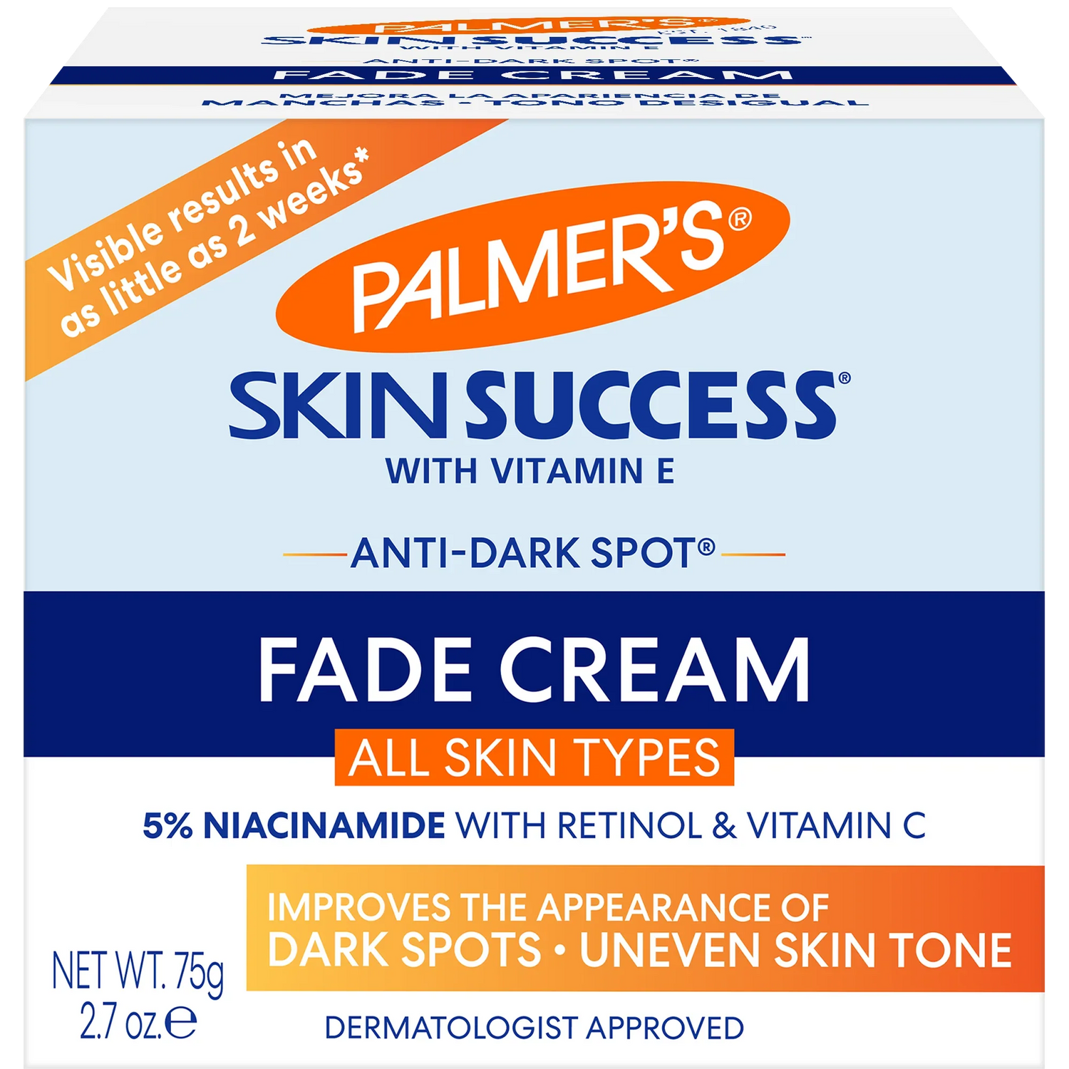 Anti-Dark Spot Fade Cream, for all Skin Types